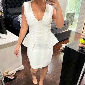 White CBhouse dress, size medium